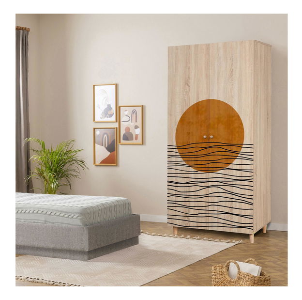 Šatní skříň Lydie 974 (dub sonoma)