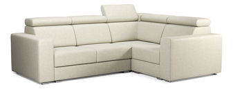 Rohová sedací souprava Viktoria 2R1 (P) (krémová Country 02)