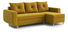  Rohová sedací souprava Eugenie (P) (hořčicová)