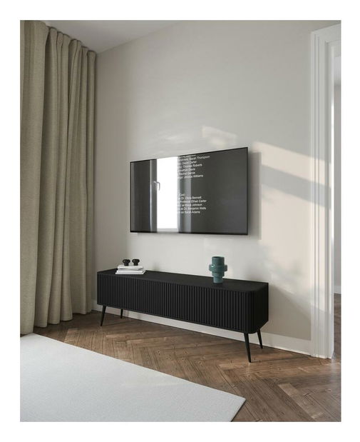 TV skříňka/stolek Oglio O5 (černá)