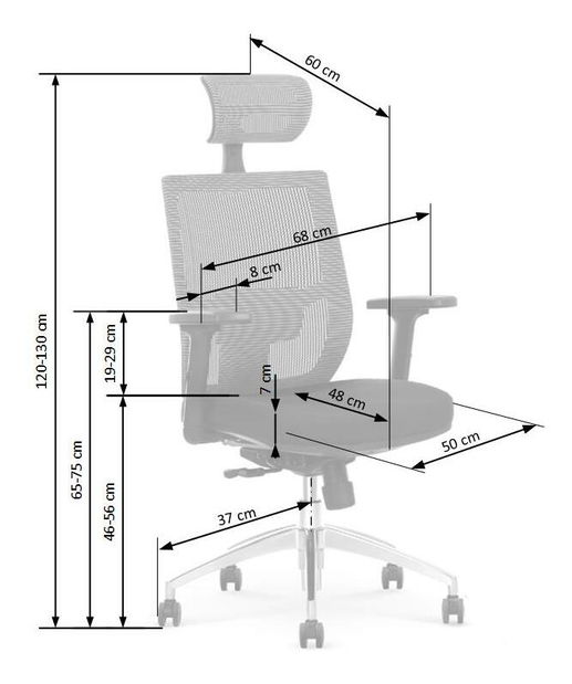 Kancelářská židle Adderbury