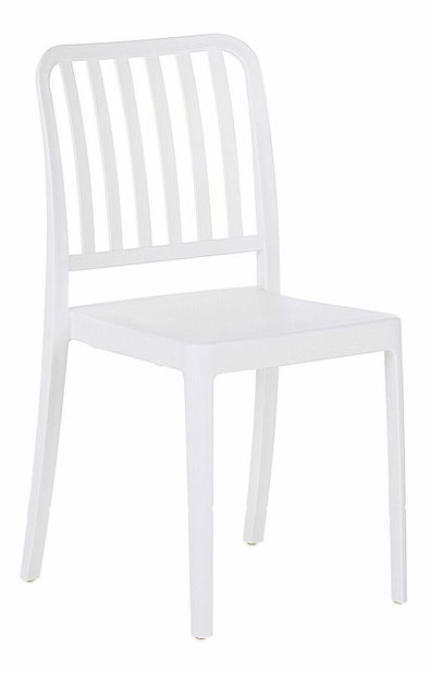 Set 4 ks zahradních židlí Sinnamon (bílá)