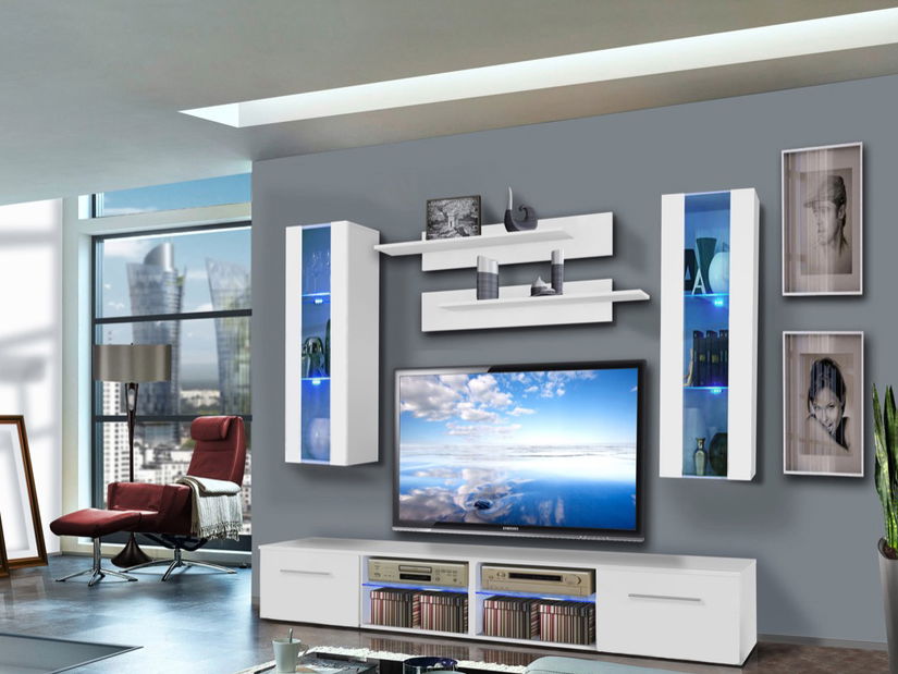 Obývací stěna Tubus 25 WW TU B2 (s osvětlením)