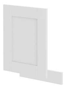 Dvířka na vestavnou myčku nádobí Lucid ZM 446 x 570 (bílá + bílá)