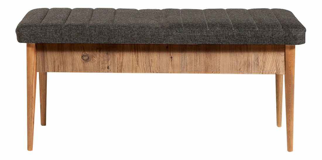 Jídelní set Vlasta 1 (borovice antlantic + antracit) (pro 4 osoby)