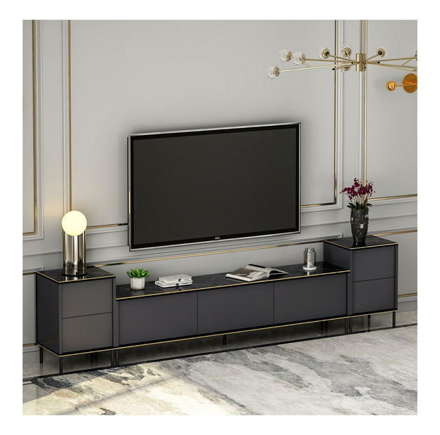 TV stolek/skříňka Iris 1 (antracit)