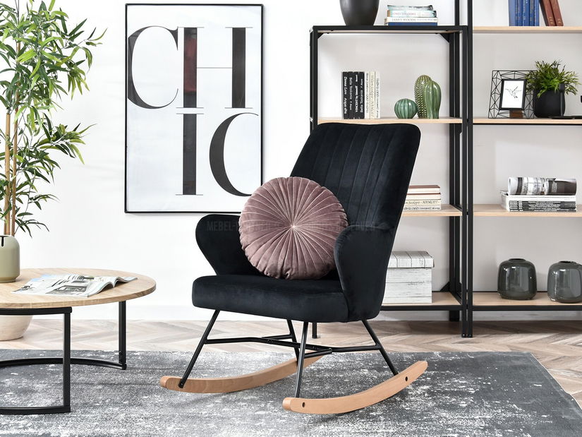 Křeslo Florida (černá)