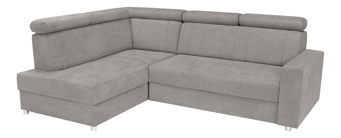 Rohová sedací souprava BRW Lone RECBK.2F (šedá) (L)