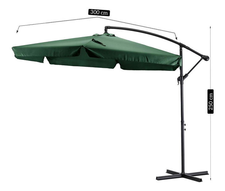 Zahradní slunečník Archivo (zelená)