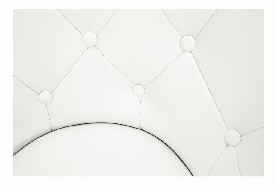 Otočné křeslo Gully (bílá)