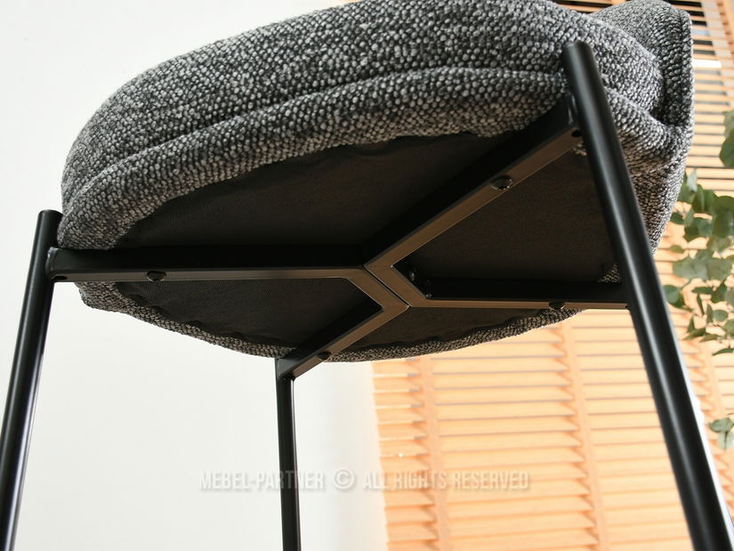 Židle Marine (grafit + černá)