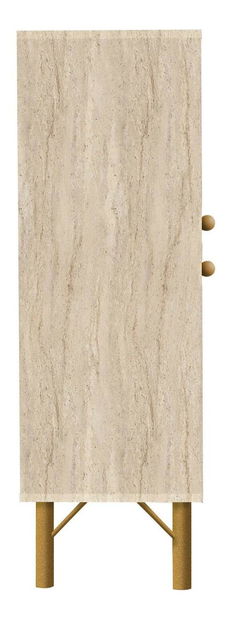 Skříňka Maluxe 2 869 (travertin)