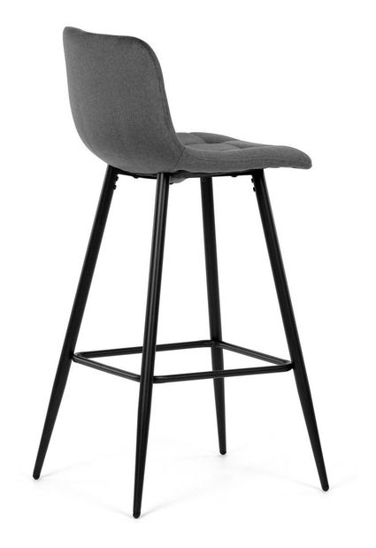 Barová židle Asegurando (tmavě šedá)