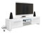 TV stolek/skříňka Freddy (bílá + lesk bílý)