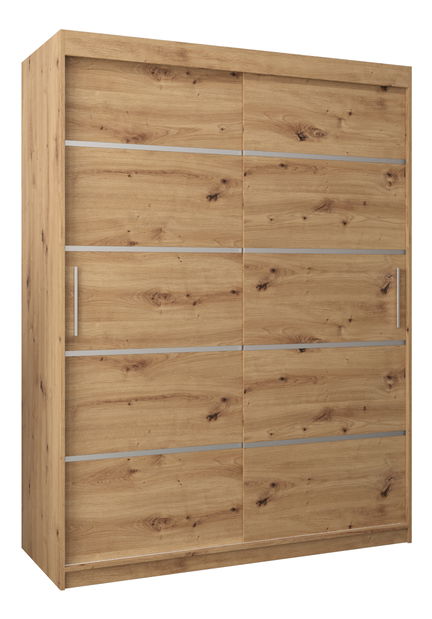 Šatní skříň 180 cm Verika 1 180 (dub artisan)