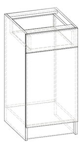 Dolní kuchyňská skříňka Lenna LV-10 (sonoma světlá)