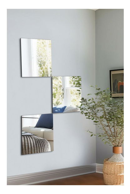 Zrcadlo Sivuko 12 (stříbrná)