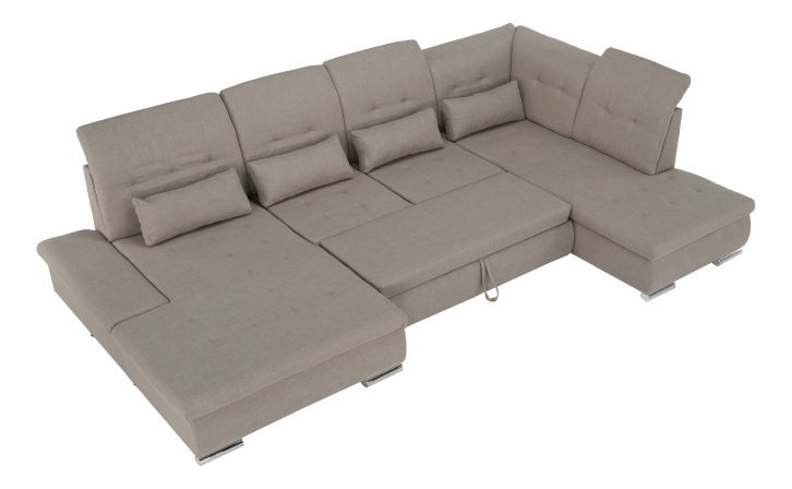 Rohová sedačka U Resta (béžová) (L)