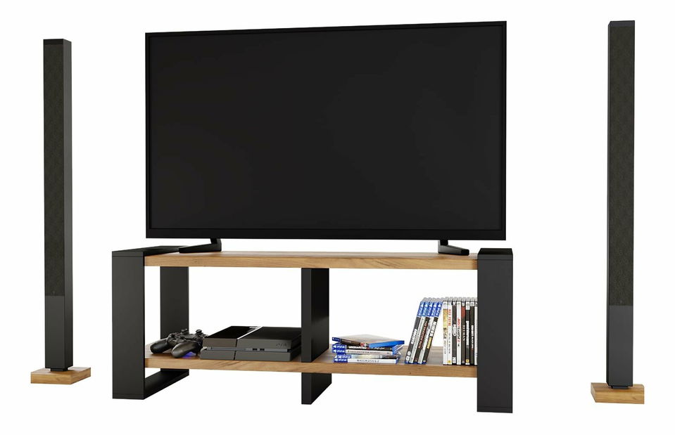 TV stolek Nicolas (dub craft) (bez osvětlení)