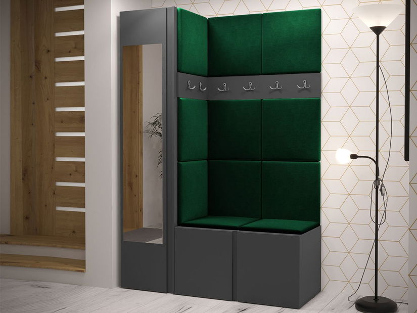 Předsíň Tovenaz X (grafit) (se zrcadlem)