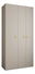Šatní skříň 130 cm Carmela 40-1 (kašmír + zlatá)