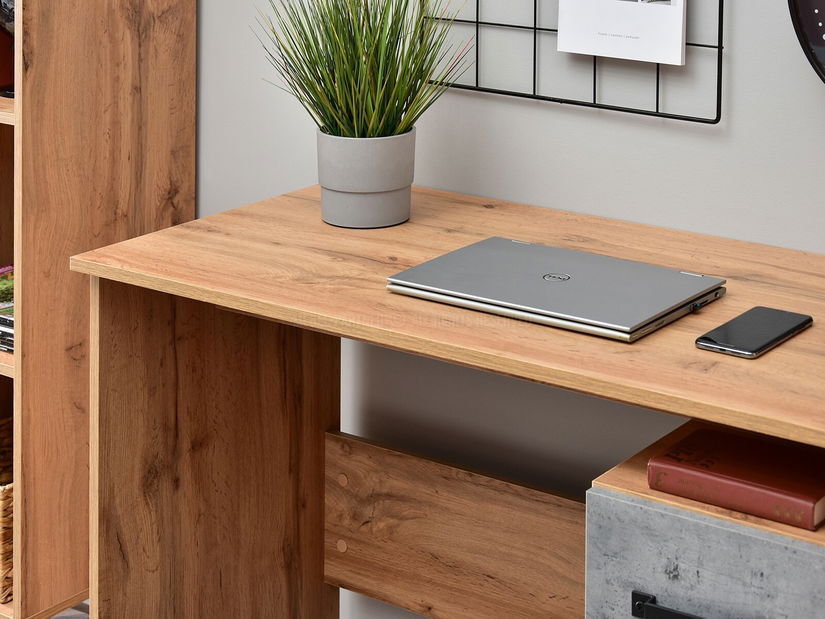 Obývací stěna Subrayado 01 (dub + černá)