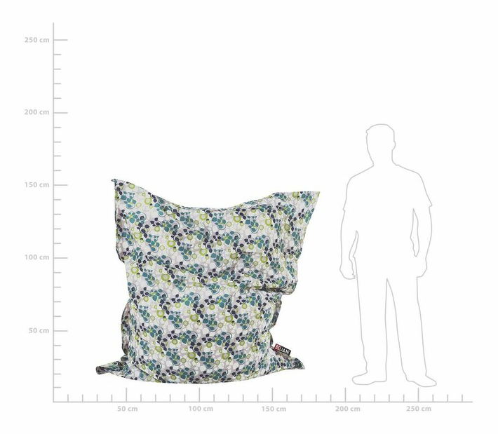 Sedací vak 140x180 cm Xl (tyrkysová)