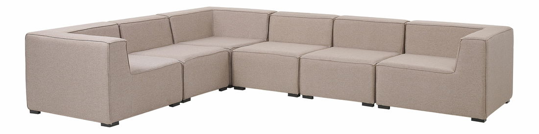 Zahradní sedací souprava ARRIVE (béžová) (pro 7 osob)