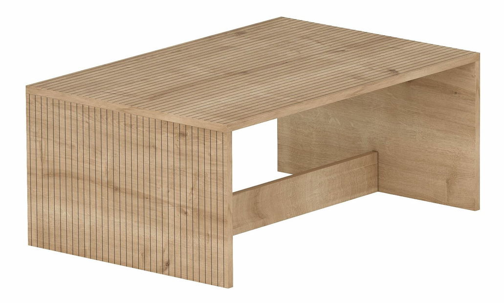 Konferenční stolek Lenia (ořech + černá)