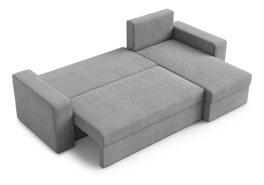 Rohová sedací souprava Duff (P) (khaki)