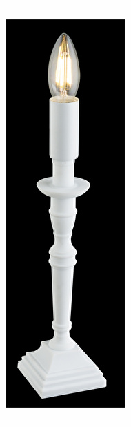 Stolní svítidlo Carice 24704W (klasické) (bílá)