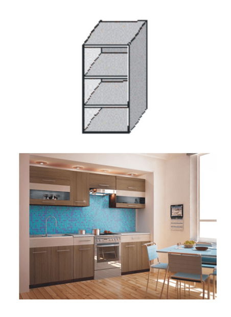 Horní kuchyňská skříňka GO-20 Igo