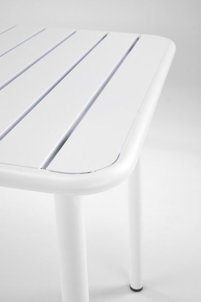 Zahradní stůl Basto 1 (bílá) (pro 6 osob)