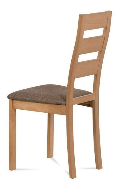 Jídelní židle Basurde (buk + hnědá)