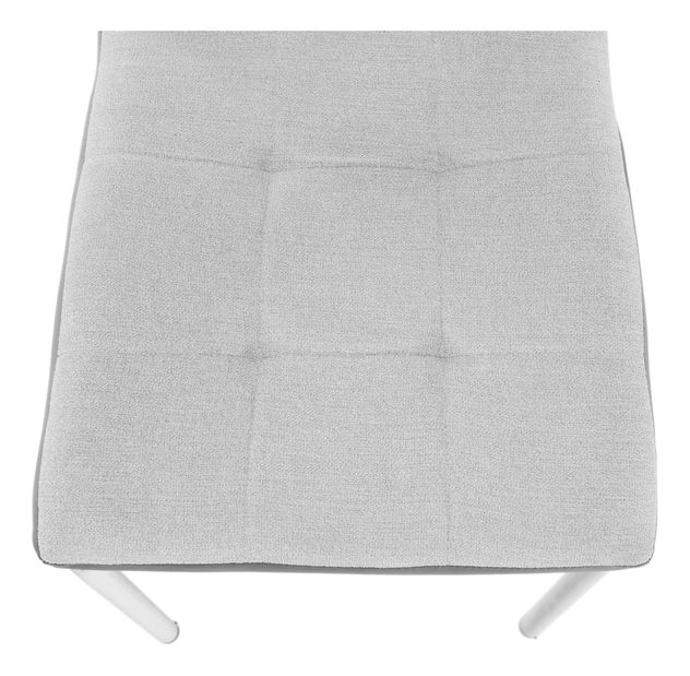 Jídelní židle Gerda new (světlešedá + tmavě šedá)