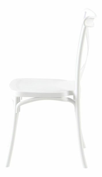 Jídelní židle SAVIVA (bílá)