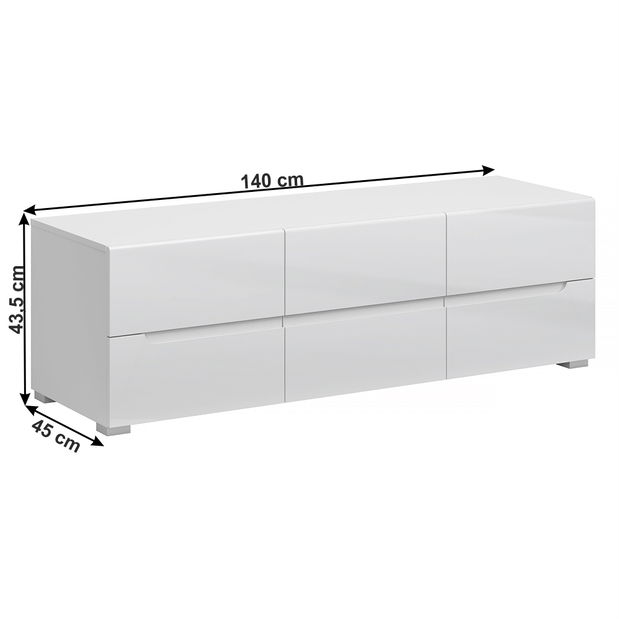TV stolek/skříňka 6S/140 Jolky 