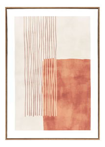 Obraz na plátně Mmilena 1 (hnědá + béžová)