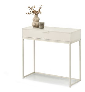 Konzolový stolek Noventa M (krémová)