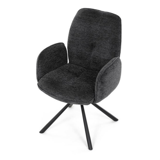 Jídelní židle Daston (černá)