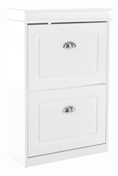 Botník 2-řadový Slebera typ 1 (bílá)