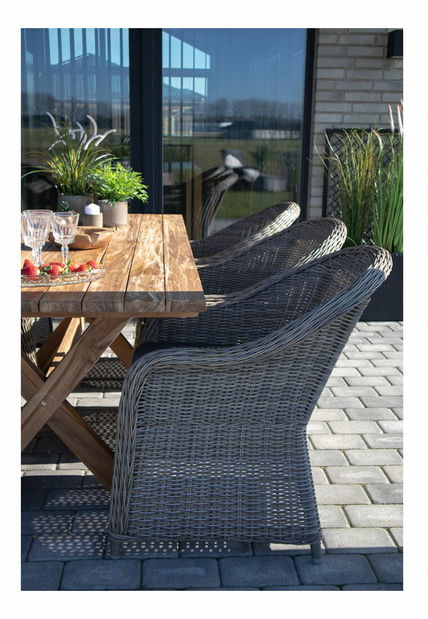 Zahradní stůl Msaninaina (přírodní)