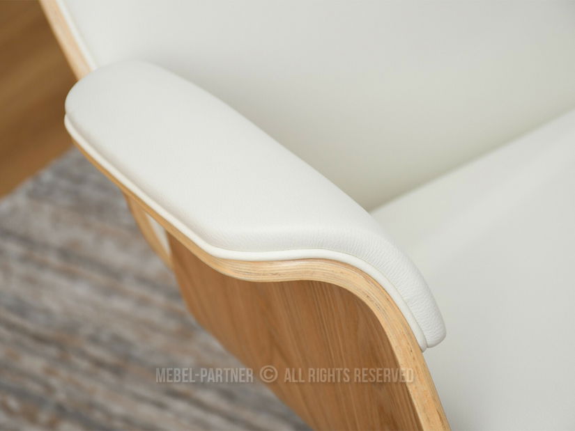 Kancelářské křeslo Lendirnard (krémová)