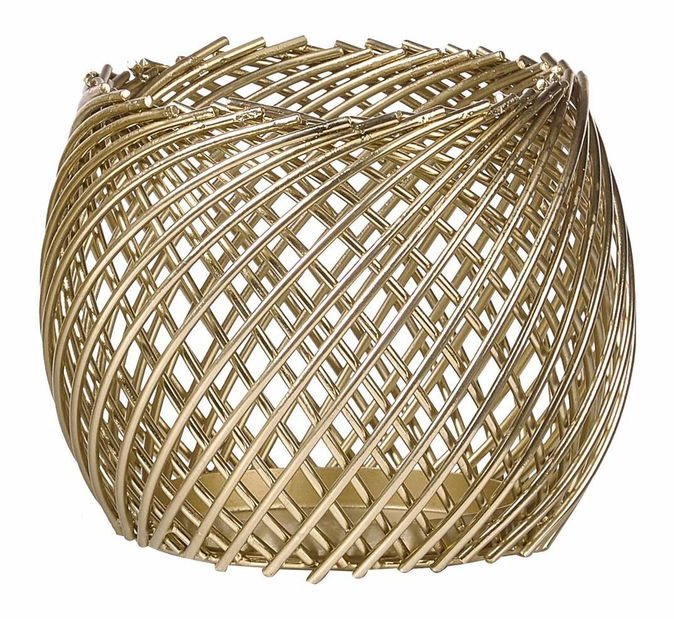 Set 2 svícnů Tandi (zlatá)