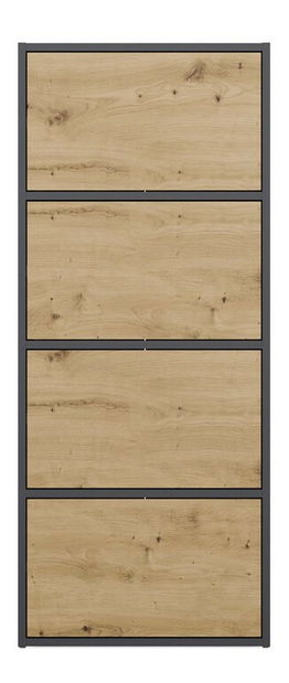 Skříňka Afoctera 1 (antracit + dub artisan)