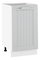 Dolní kuchyňská skříňka Janne Typ 54 (světle šedá + bílá)