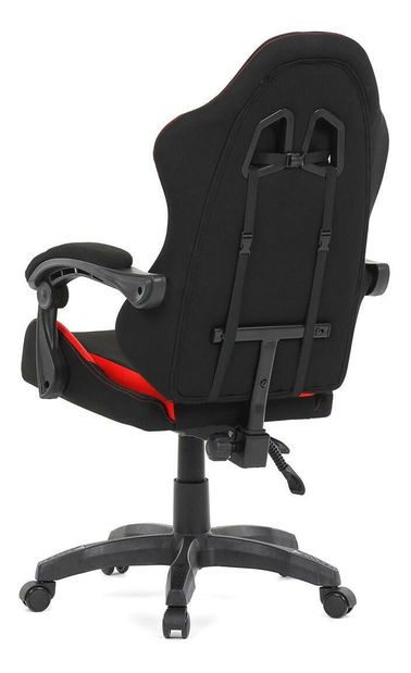 Herní křeslo Kvantirasa (černá + červená)