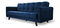 Pohovka trojsedačka Lisabona (tmavě modrá)