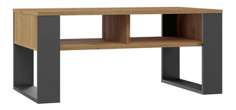 Konferenční stolek Maduro 3 (dub artisan + antracit)