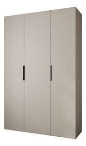 Šatní skříň 160 cm Carmela 40-4 (kašmír + černá)